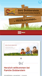 Mobile Screenshot of dobberstein-fewo.de